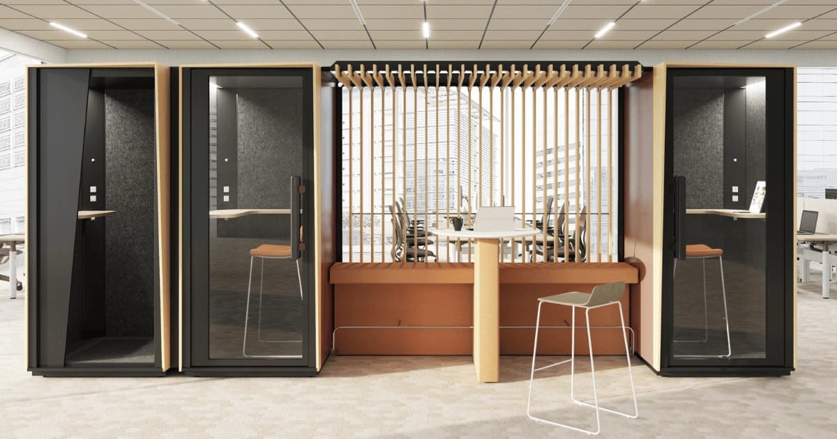 Acoustic Pods & Private Spaces