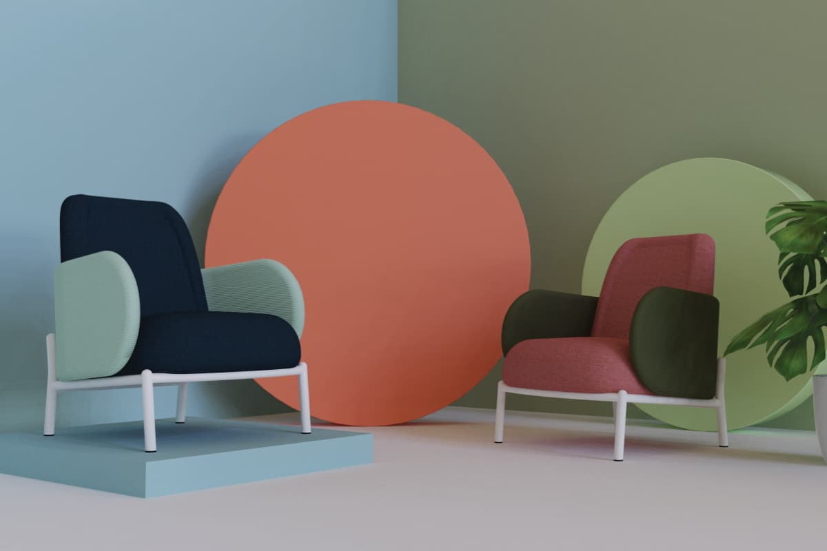 Zeno Lounge Chair view 1